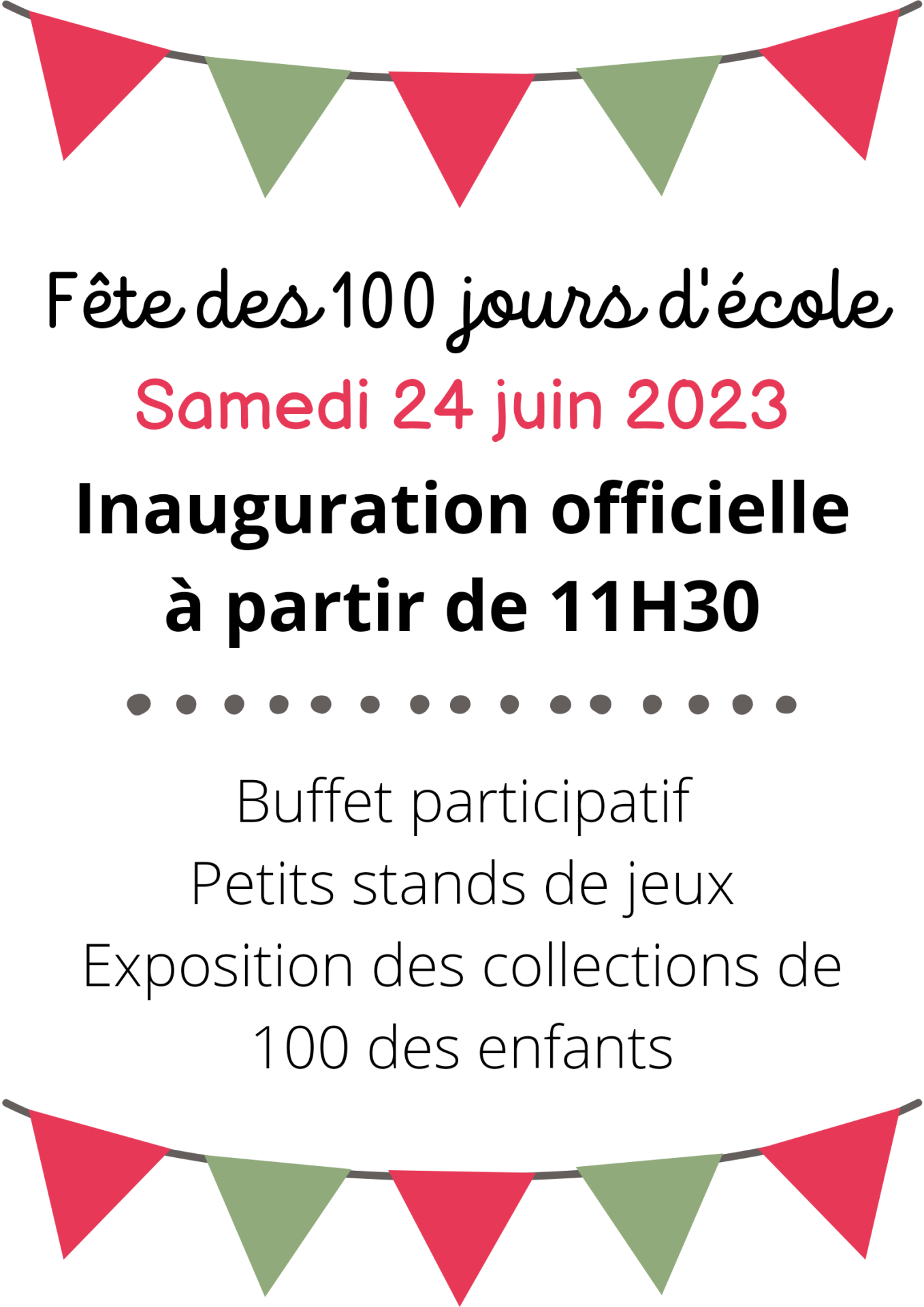 Fete des 100 jours