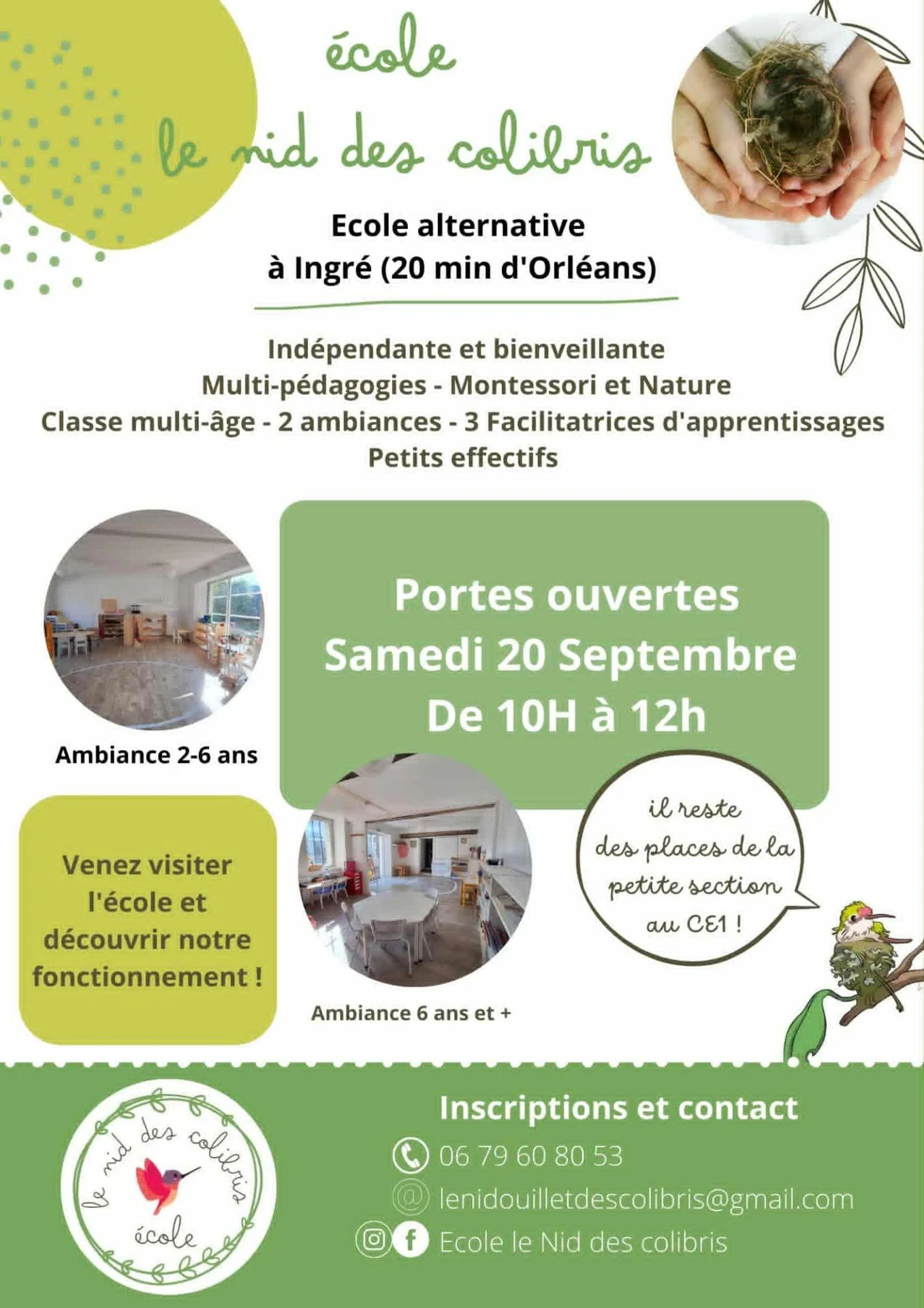 Portes ouvertes 20 sept